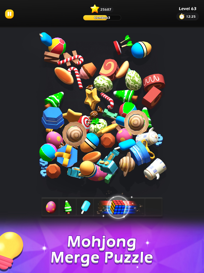 Triple Tile Match 3D Master