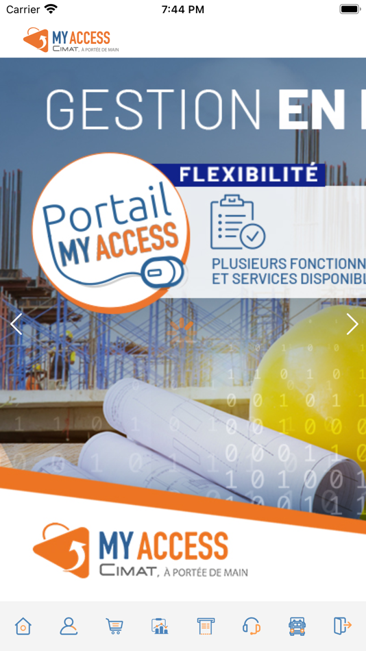 #2. My Access Cimat (iOS) Podle: Ciments de l'Atlas