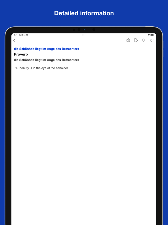 Screenshot #5 pour German Idioms, Proverbs