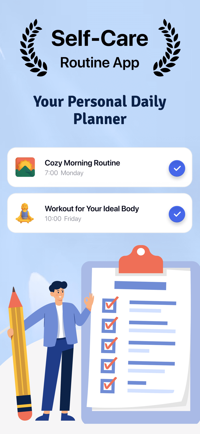 SelfList Daily Goal Track