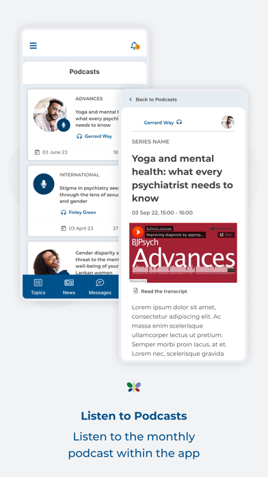 BJPsych Journals Screenshot