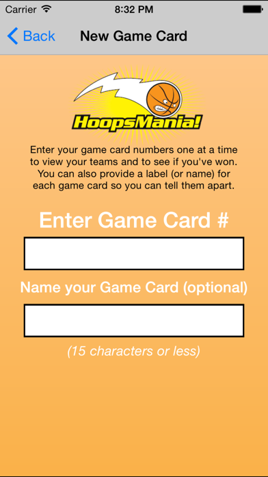 HoopsMania Fundraisers Screenshot