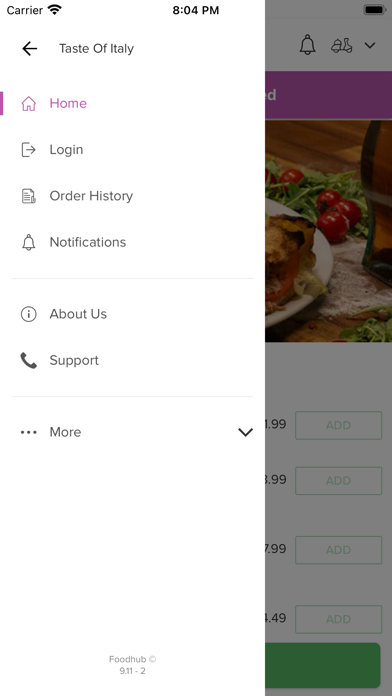 Taste Of Italy. Screenshot