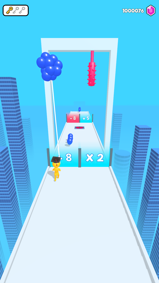 #2. Balloon Boy 3D - Stack & Race (iOS) 由: Jakub Szolomicki