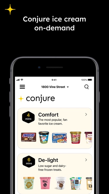 Conjure — Ice Cream in Minutes
