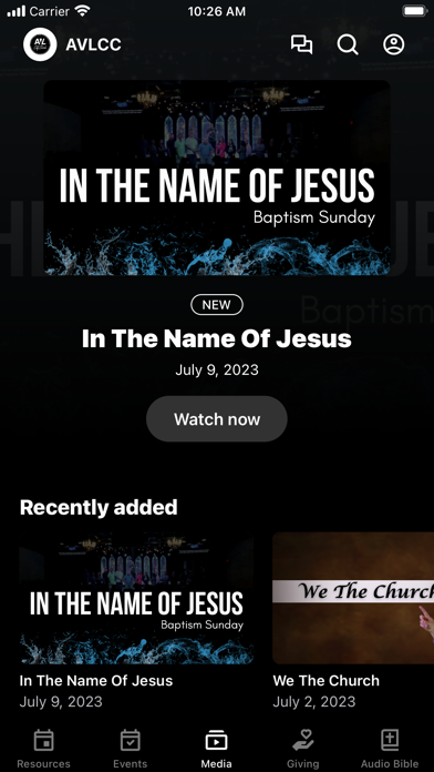 AVL City Church Screenshot