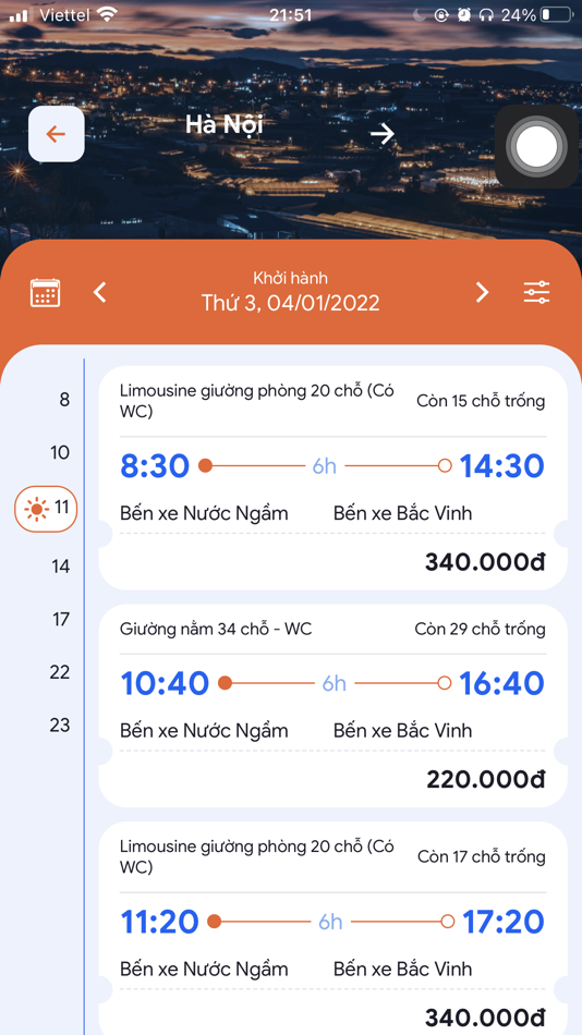 #3. AN PHÚ QUÝ: Đặt vé xe (iOS) 来自: VEXERE JOINT STOCK COMPANY