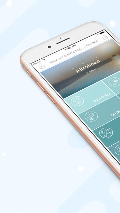 Aqualiving Mykonos Concierge Screenshot