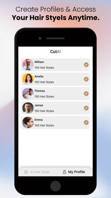CutAI - AI Hair Style Changer Screenshot