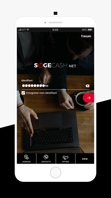 APPLI SOGECASHNET Screenshot