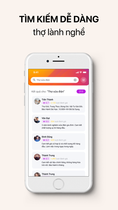 Sevi - Dịch vụ quanh ta Screenshot