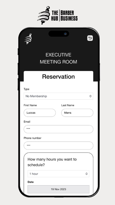 The Hub Barber & Business Screenshot