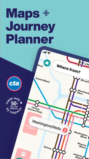 Chicago CTA Metro Map screenshot 1