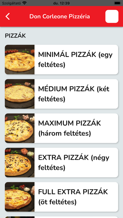 Don Corleone Pizzéria Screenshot