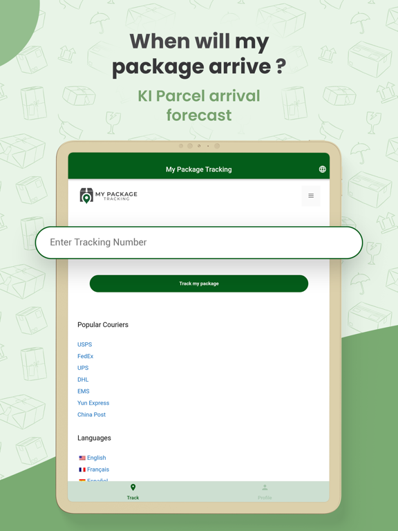 Screenshot #6 pour My Package Tracking