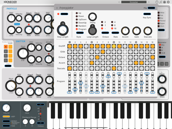 Screenshot #5 pour Kronecker - AUv3 Plug-in Synth