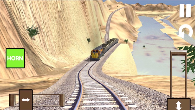 3D Euro Train Drive Simulator screenshot-3