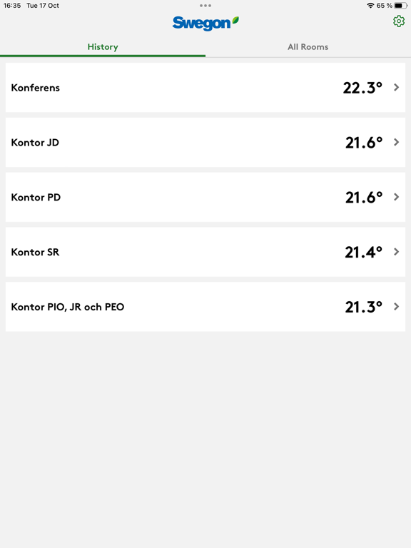 Screenshot #4 pour WISE Room Control