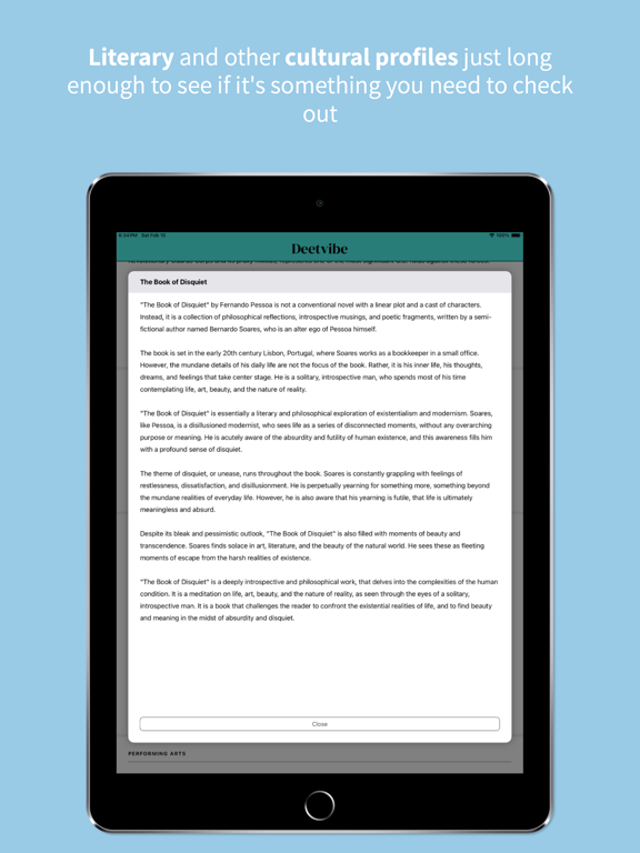 Deetvibe iPad screenshot 3 - News app