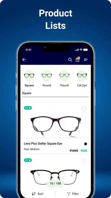 Screenshot 4 of Lensplus : Eyeglasses & More App