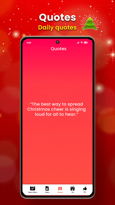 Christmas Fun -Daily Quotes Screenshot