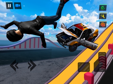 Stunt Car Crash Simulator 3Dのおすすめ画像3