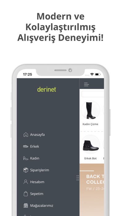 Derinet Screenshot