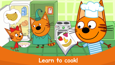 Kid-E-Cats Cooking at Kitchen! Screenshot