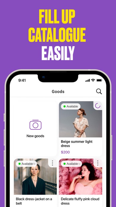 Pimmer: your own sales app Screenshot