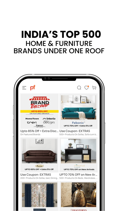 Pepperfry Furniture Store Screenshot