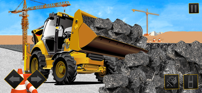 Bulldozer Bridge Construction