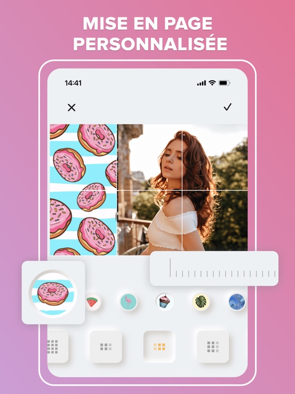 Screenshot #6 pour Grid - Grille Photo Instagram