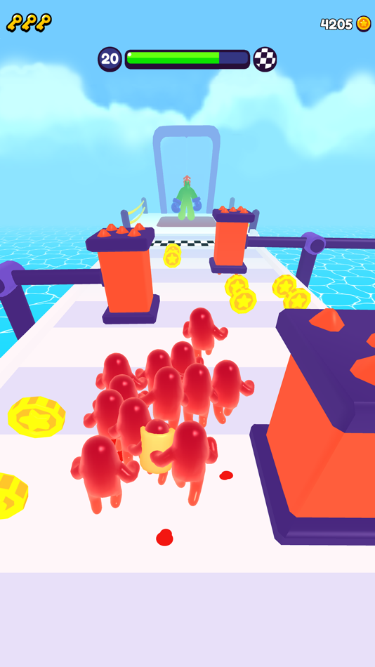 #8. Join Blob Clash 3D — Crowd Run (iOS) 来自: AI Games FZ