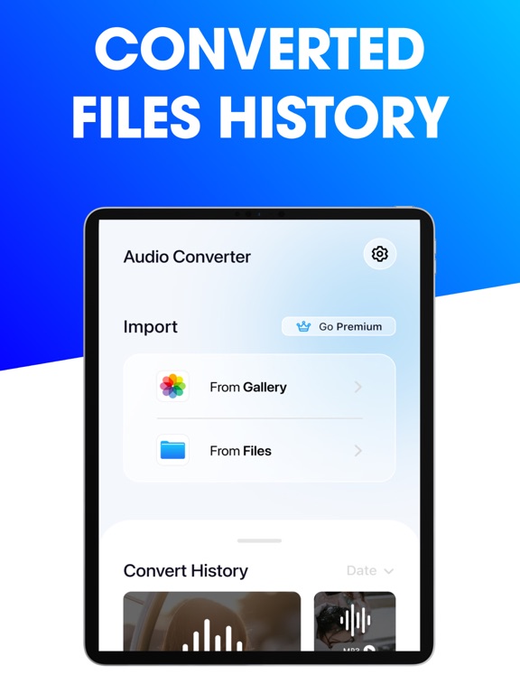 MP4 to MP3 • Media Converter iPad screenshot 4 - Utilities app