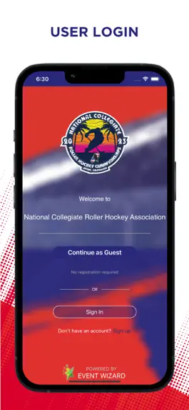 Game screenshot NCRHA Collegiate Roller Hockey apk