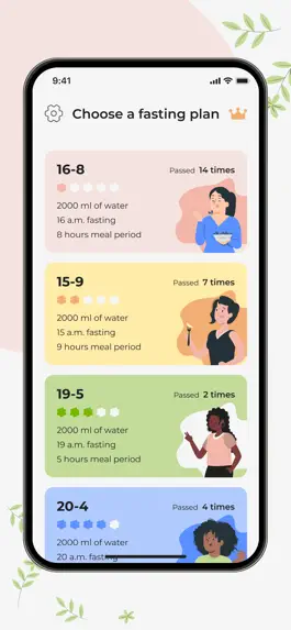 Game screenshot BeSlim - intermittent fasting mod apk