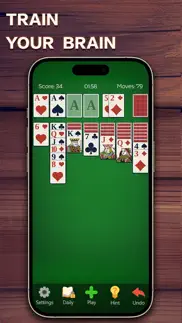 solitaire: card games master iphone screenshot 2