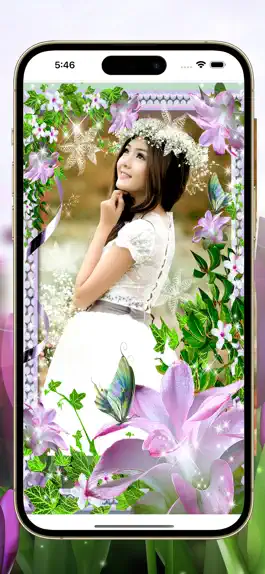 Game screenshot Flower Blossom Photo Frames apk