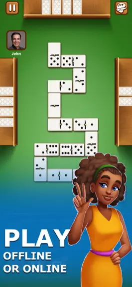 Game screenshot Dominoes Pro Offline or Online mod apk