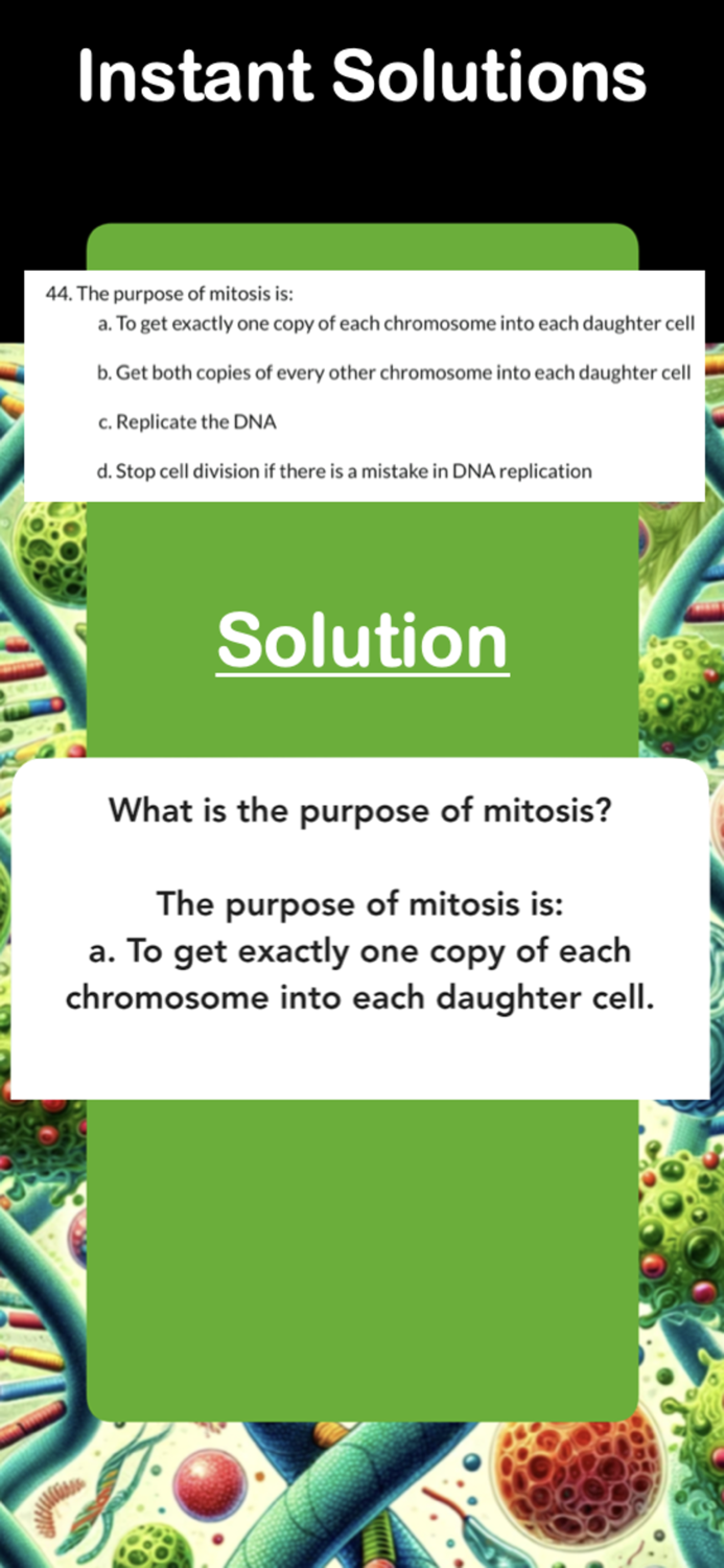 Biology AI - Biology Answers