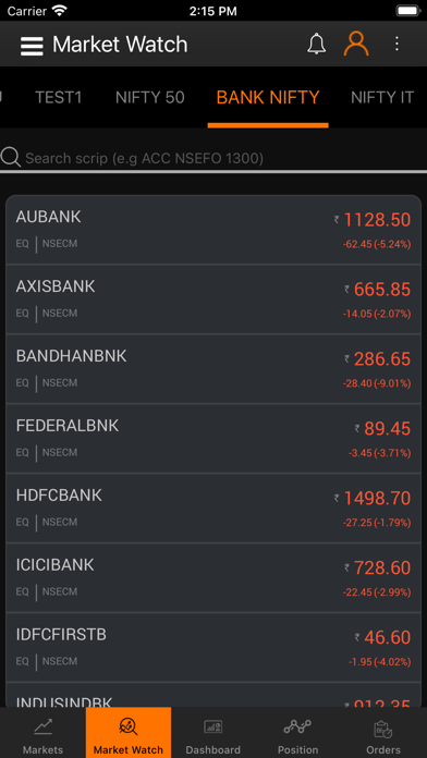 SSIIL Trade Screenshot