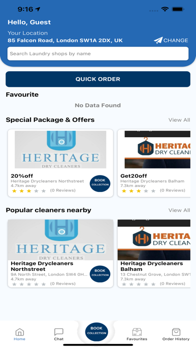 My DryCleaners Screenshot
