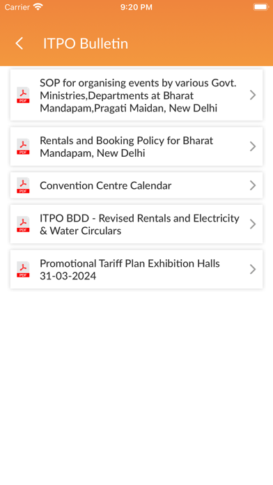 INDIA TRADE PROMOTION ORG. Screenshot