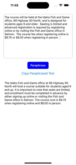 Game screenshot Paraphraser hack