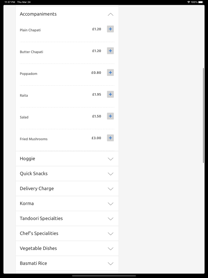 Lal Tandoori Perthshire