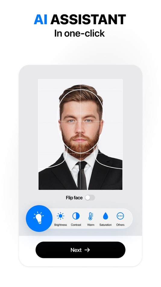 #2. Passport Maker - ID Photo (iOS) 由: SilverAI Joint Stock Company
