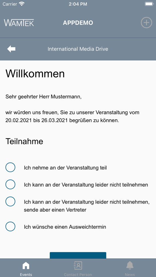 #3. EventTool (iOS) By: Wamtek GmbH