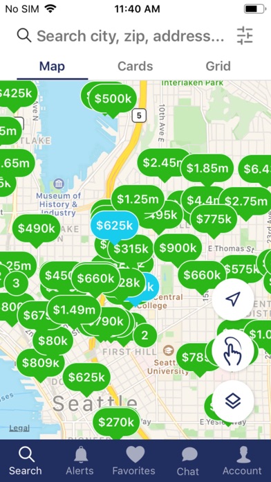 Front Yard Real Estate Screenshot