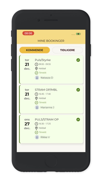 Smiley Fitness Aps Screenshot