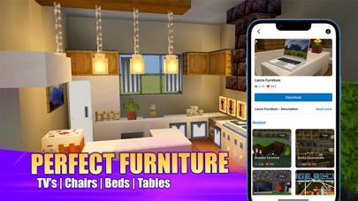 Furniture for Minecraft PEのおすすめ画像1